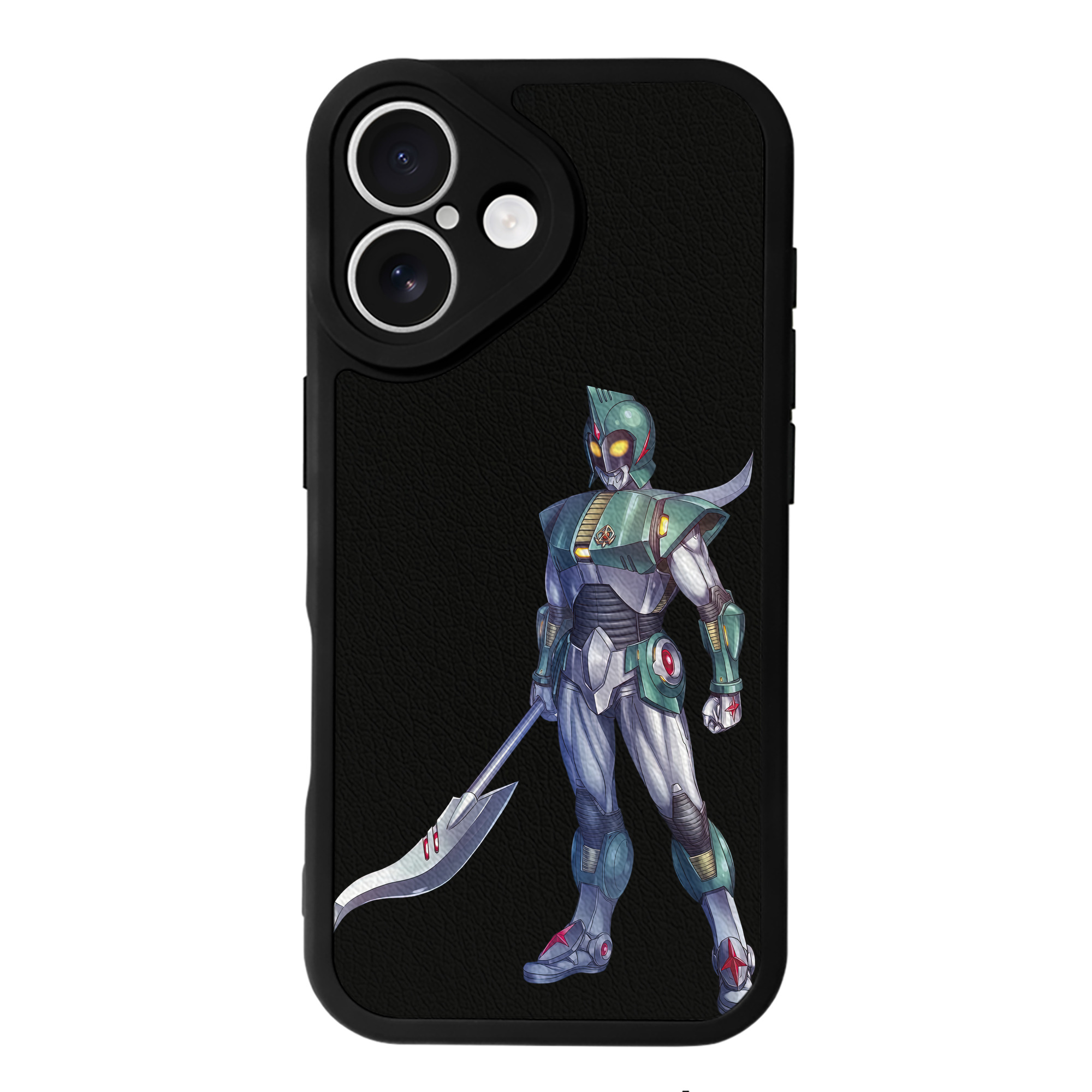 （画像用） ウルトラマン Ultraman 【iPhone 16シリーズ対応】シリコンスマホケース（レザー調） 材質：シリコン